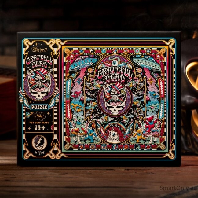Grateful Dead dėlionė 1000 detalių Theory11 4 Grateful Dead dėlionė 1000 detalių Theory11 4