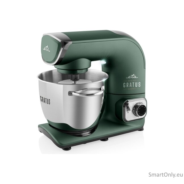 Gratus EVO Elegance ETA102890325 | ETA Kitchen machine | 1500 W | Number of speeds 8 | Bowl capacity 5.5 L | Green Gratus EVO Elegance ETA102890325 | ETA Kitchen machine | 1500 W | Number of speeds 8 | Bowl capacity 5.5 L | Green