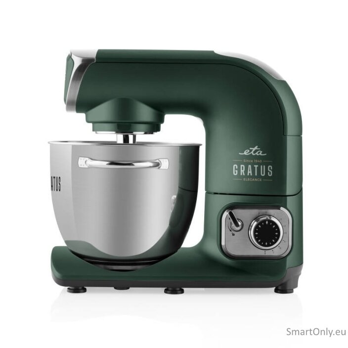 Gratus EVO Elegance ETA102890325 | ETA Kitchen machine | 1500 W | Number of speeds 8 | Bowl capacity 5.5 L | Green 1 Gratus EVO Elegance ETA102890325 | ETA Kitchen machine | 1500 W | Number of speeds 8 | Bowl capacity 5.5 L | Green 1