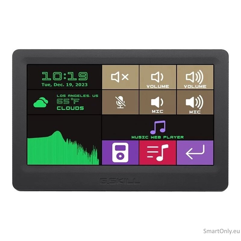G.Skill Widget Dashboard 7'' Touch Panel | GD-A7PCCSK-WGD G.Skill Widget Dashboard 7'' Touch Panel | GD-A7PCCSK-WGD