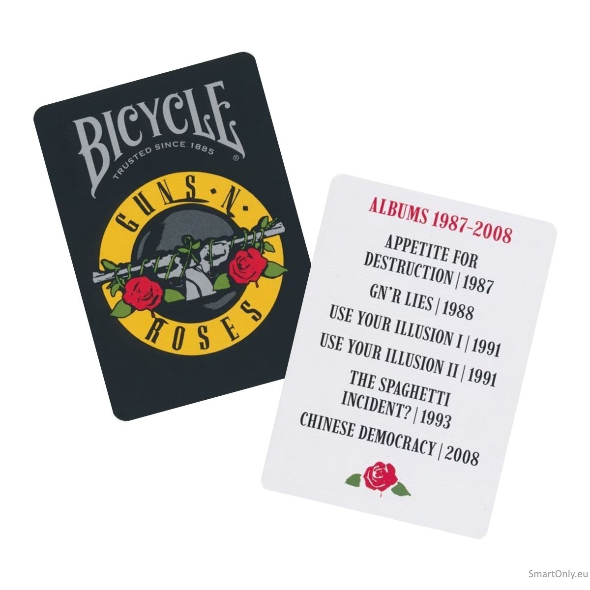 Guns N' Roses žaidimo kortos Bicycle 4 Guns N' Roses žaidimo kortos Bicycle 4
