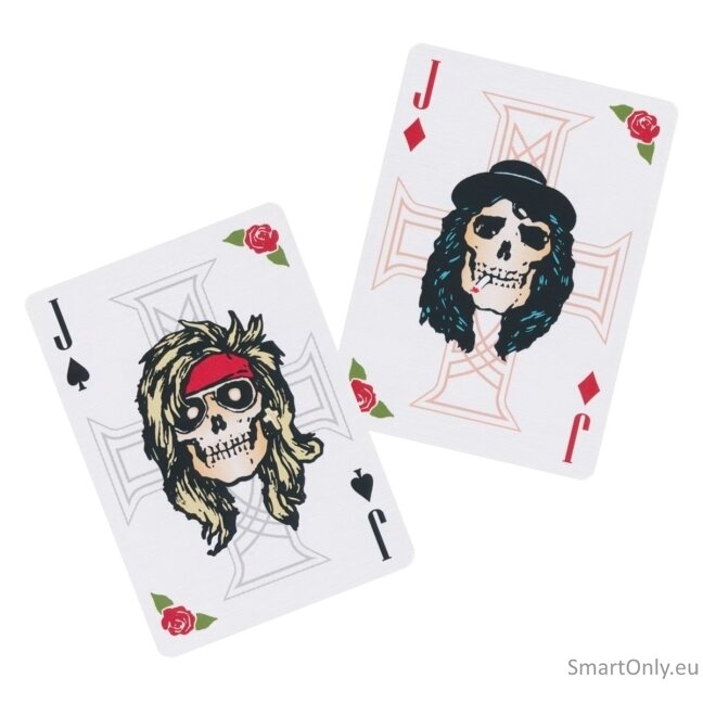 Guns N' Roses žaidimo kortos Bicycle 5 Guns N' Roses žaidimo kortos Bicycle 5