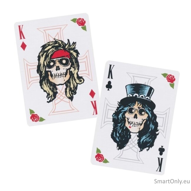 Guns N' Roses žaidimo kortos Bicycle 7 Guns N' Roses žaidimo kortos Bicycle 7