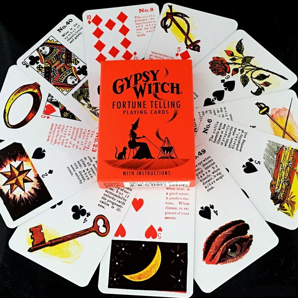 Gypsy Witch Taro kortos US Games Systems 1 Gypsy Witch Taro kortos US Games Systems 1