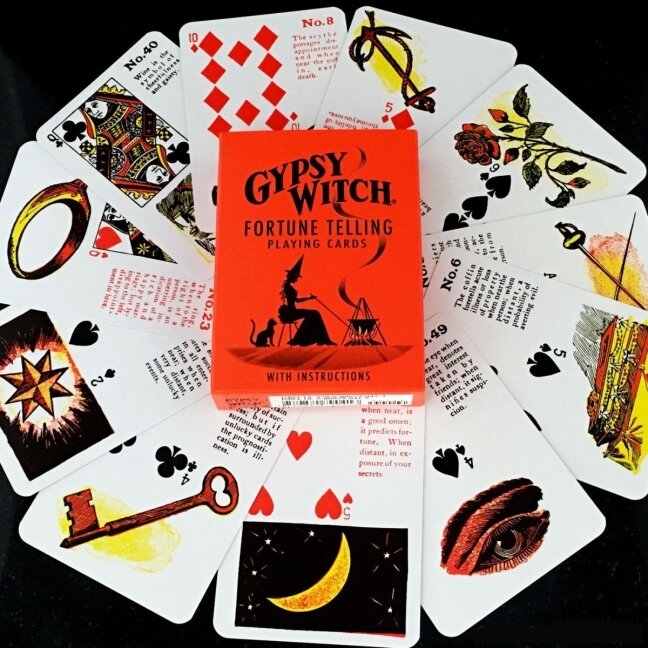 Gypsy Witch Taro kortos US Games Systems 1 Gypsy Witch Taro kortos US Games Systems 1