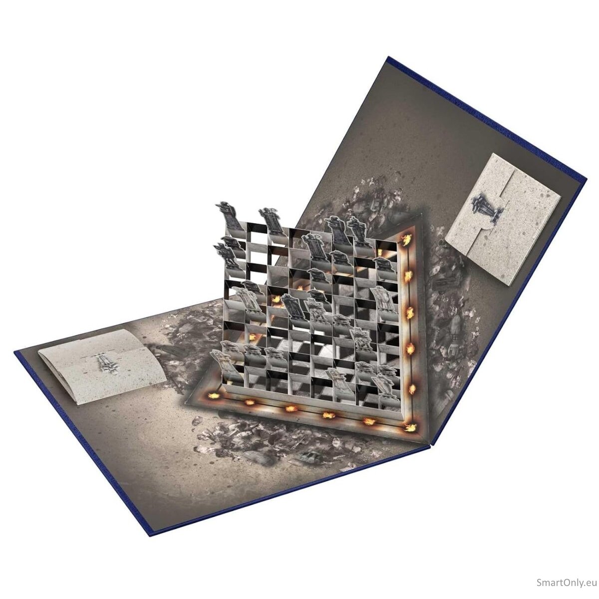 Harry Potter: The Pop-Up Wizard šachmatų rinkinys Insight Editions 3 Harry Potter: The Pop-Up Wizard šachmatų rinkinys Insight Editions 3