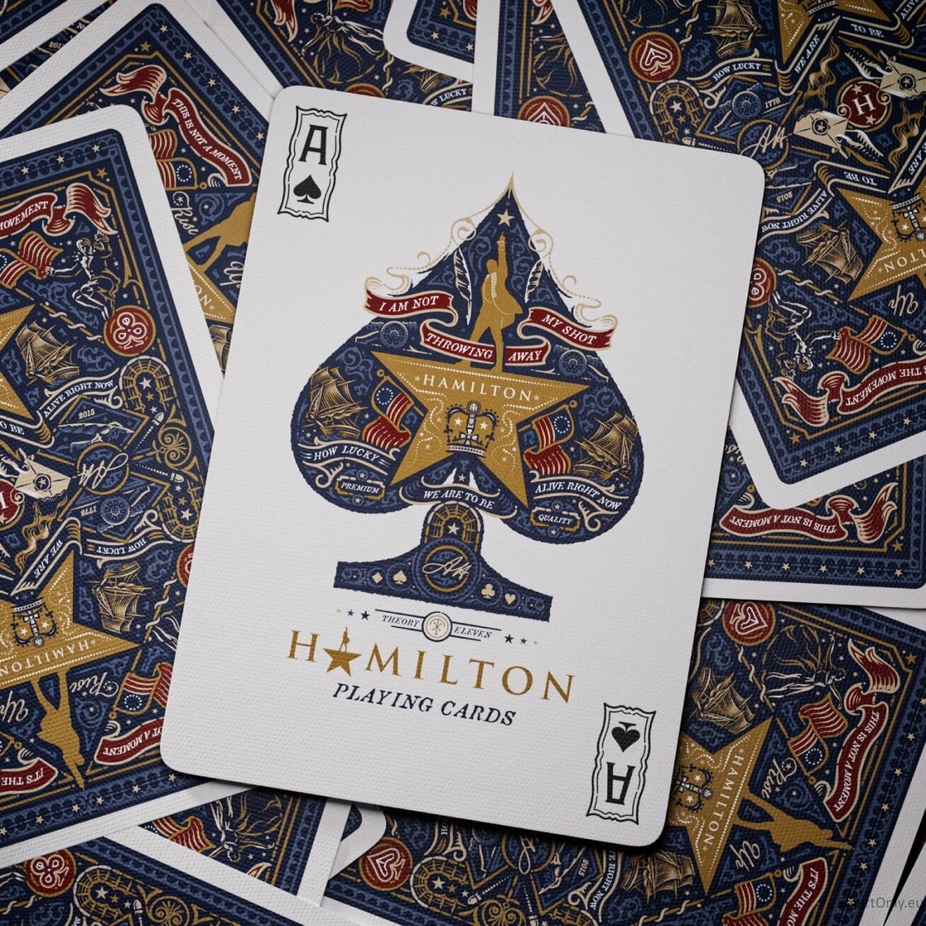 Hamilton žaidimo kortos Theory11 2 Hamilton žaidimo kortos Theory11 2
