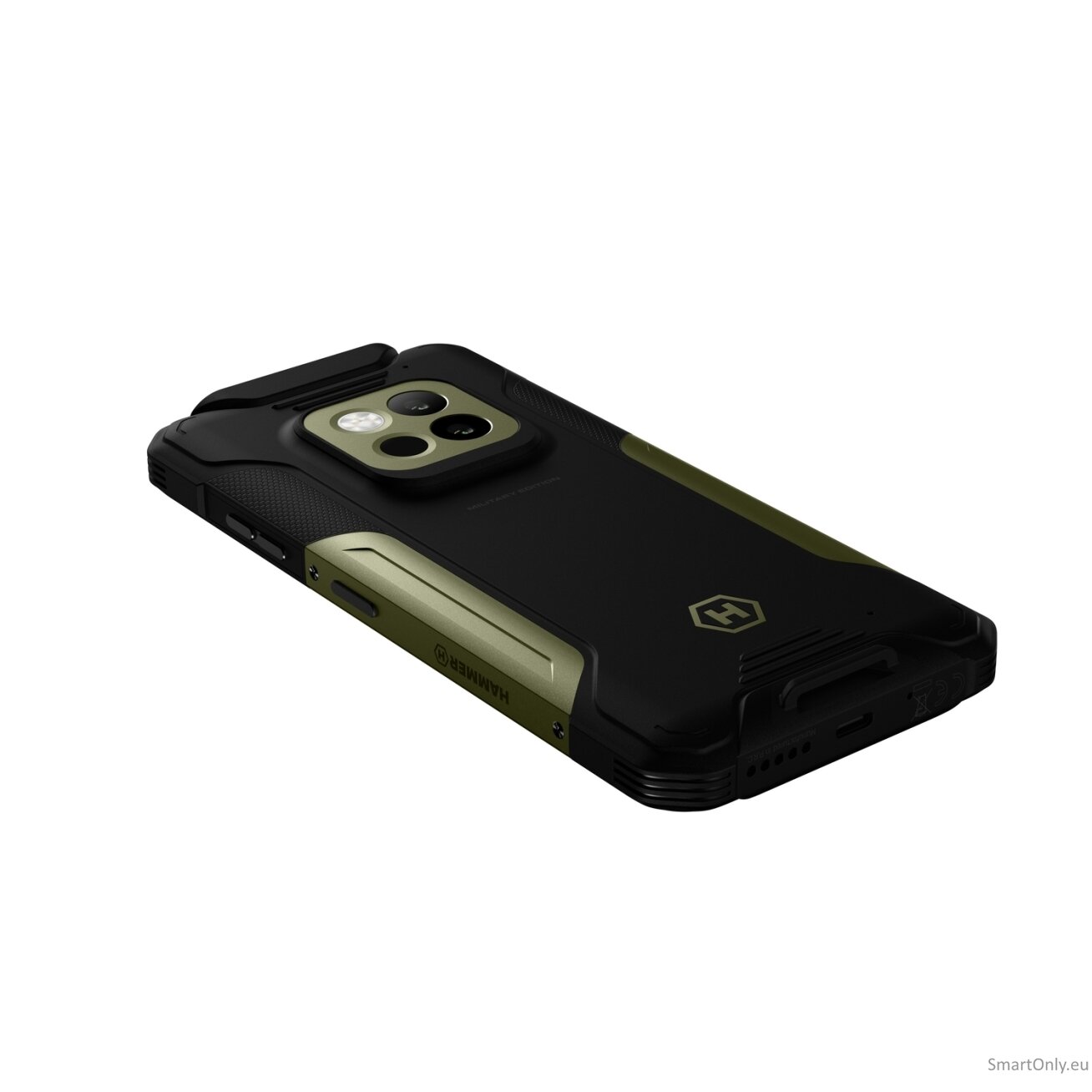 Hammer | Construction | 2 Thermal 5G Military Edition | Green | 6.58 " | IPS | 1080 x 2408 pixels | Mediatek | Dimensity 6300 | Internal RAM 8 GB | 256 GB | microSD | Dual SIM | Nano SIM + eSIM | 3G | 4G | 5G | Main camera resolution 108 MP | Secondary ca 9