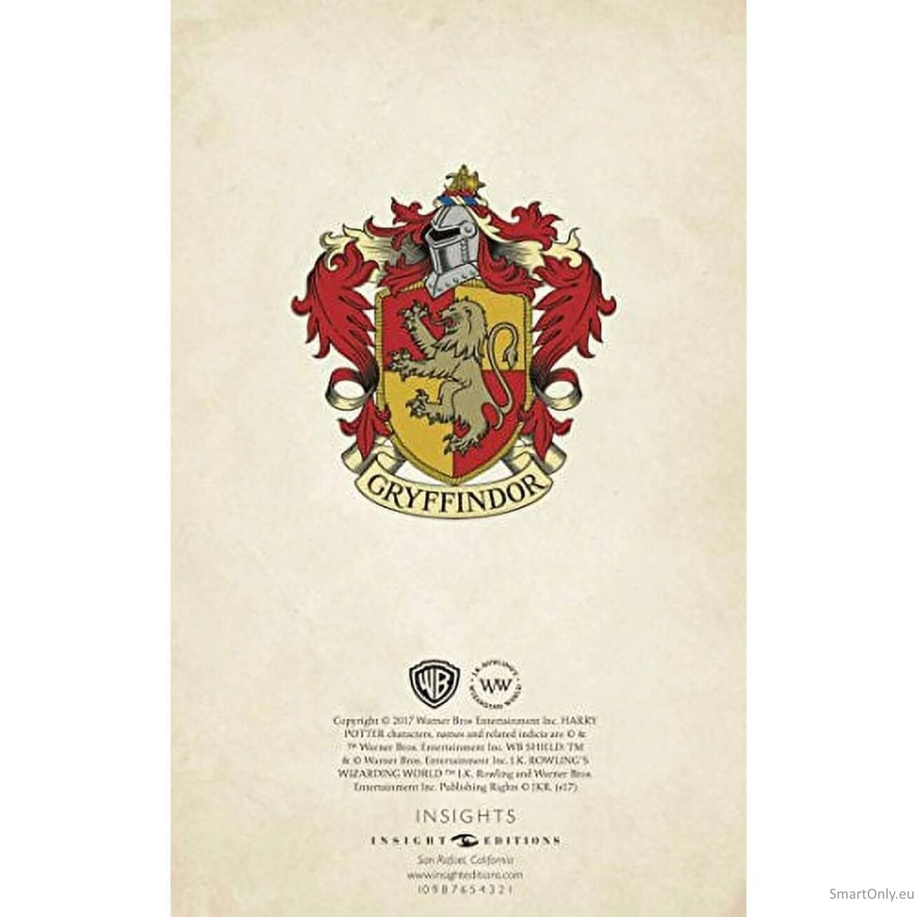 Harry Potter: Gryffindor kišeninė užrašinė Insight Editions 5