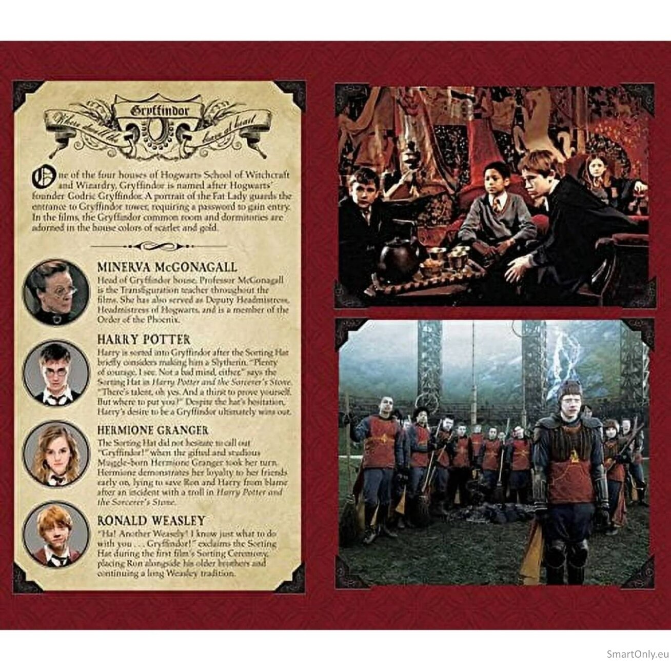 Harry Potter: Gryffindor kišeninė užrašinė Insight Editions 7