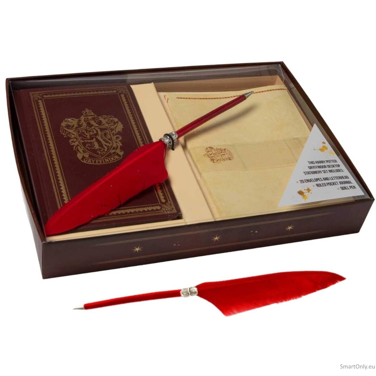 Harry Potter: Gryffindor Stacionarus stalo rinkinys (su rašikliu) Insight Editions Harry Potter: Gryffindor Stacionarus stalo rinkinys (su rašikliu) Insight Editions