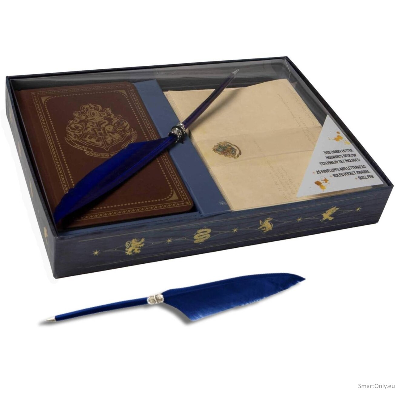 Harry Potter: Hogwarts School of Witchcraft and Wizardry Stacionarus stalo rinkinys (su rašikliu) Insight Editions Harry Potter: Hogwarts School of Witchcraft and Wizardry Stacionarus stalo rinkinys (su rašikliu) Insight Editions