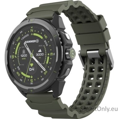 Hammer Watch 2 | Smart watch | AMOLED | 1.5” | Military Edition