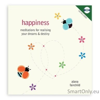 Happiness: Meditations for Realising Your Dreams & Destiny - Knyga ir kompatinė plokštelė Blue Angel