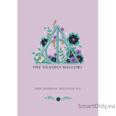 Harry Potter: Deathly Hallows siuvinėta užrašinė Insight Editions