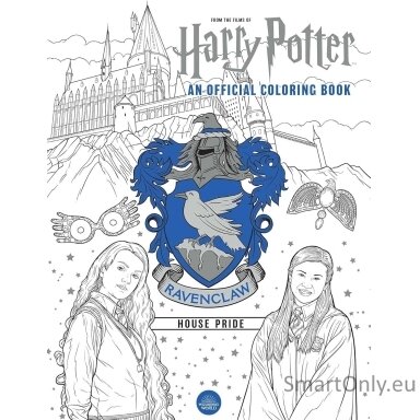 Harry Potter: Ravenclaw House Pride: The Official Spalvinimo knyga Insight Editions Harry Potter: Ravenclaw House Pride: The Official Spalvinimo knyga Insight Editions
