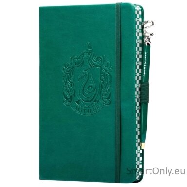 Harry Potter: Slytherin Classic užrašinė minkštais viršeliais su rašikliu Insight Editions