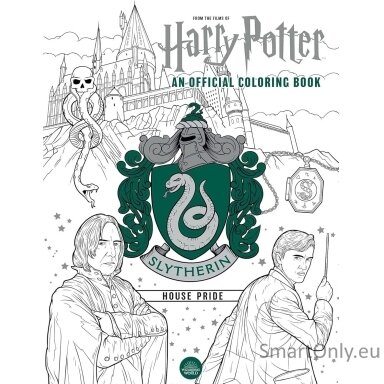 Harry Potter: Slytherin House Pride: The Official Spalvinimo knyga Insight Editions Harry Potter: Slytherin House Pride: The Official Spalvinimo knyga Insight Editions