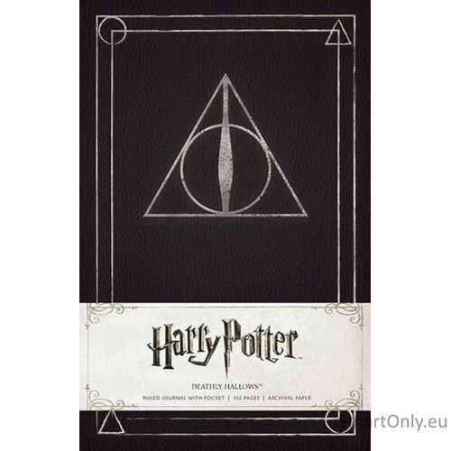 Harry Potter: The Deathly Hallows Žurnalas kietu viršeliu Insight Editions