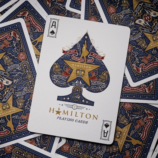 Hamilton žaidimo kortos Theory11 2 Hamilton žaidimo kortos Theory11 2