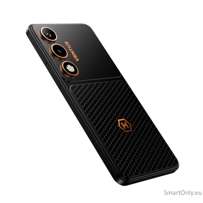 Hammer Ventus 5G | Smartphone | Black | 6.77 " | AMOLED | 2392 x 1080 pixels | MediaTek | Dimensity 7100 | Internal RAM 8 GB | 256 GB | Dual SIM | 3G | 4G | 5G | Main camera resolution 108 MP | Android | Secondary camera resolution 32 MP | 16 | 5000 mAh 8