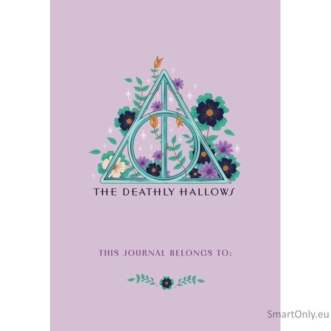 Harry Potter: Deathly Hallows siuvinėta užrašinė Insight Editions 1 Harry Potter: Deathly Hallows siuvinėta užrašinė Insight Editions 1