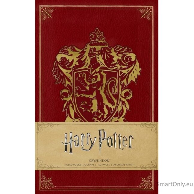 Harry Potter: Gryffindor kišeninė užrašinė Insight Editions 1 Harry Potter: Gryffindor kišeninė užrašinė Insight Editions 1