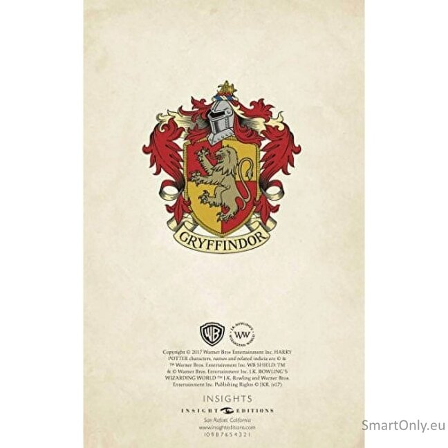 Harry Potter: Gryffindor kišeninė užrašinė Insight Editions 5