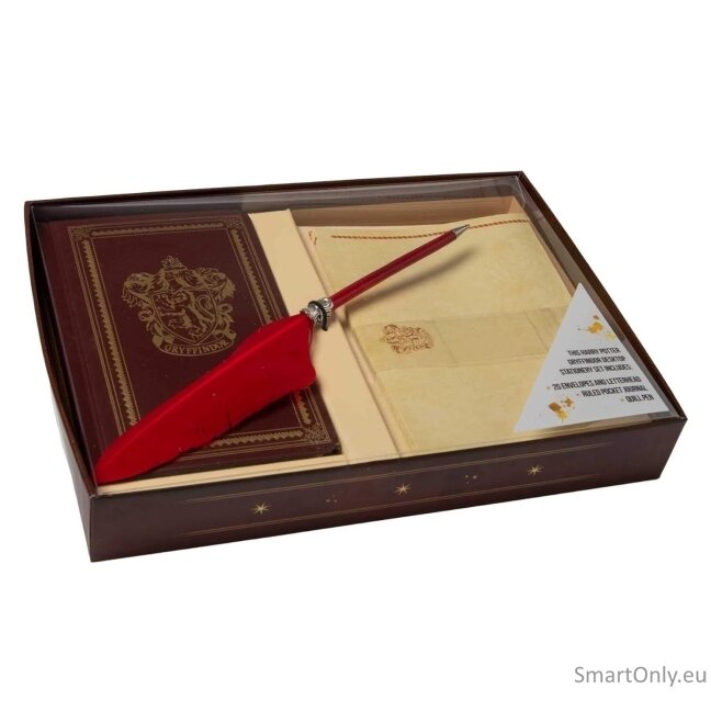 Harry Potter: Gryffindor Stacionarus stalo rinkinys (su rašikliu) Insight Editions 1