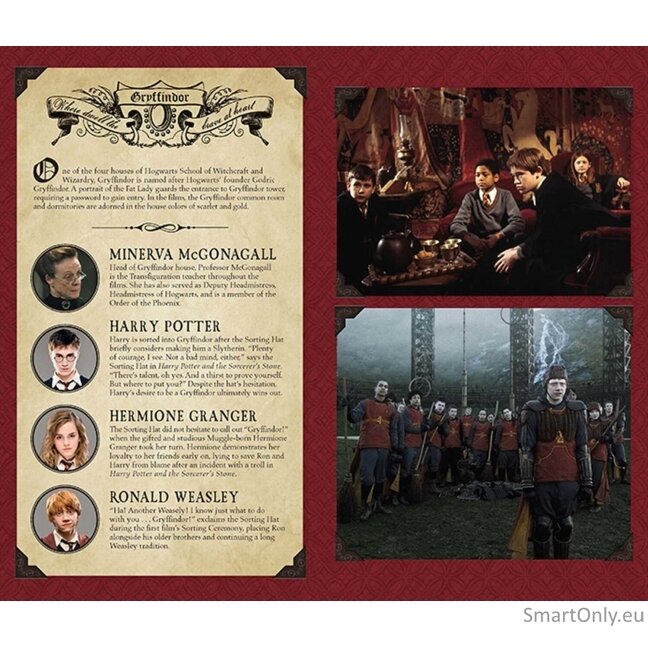 Harry Potter: Gryffindor Žurnalas kietu viršeliu Insight Editions 1 Harry Potter: Gryffindor Žurnalas kietu viršeliu Insight Editions 1