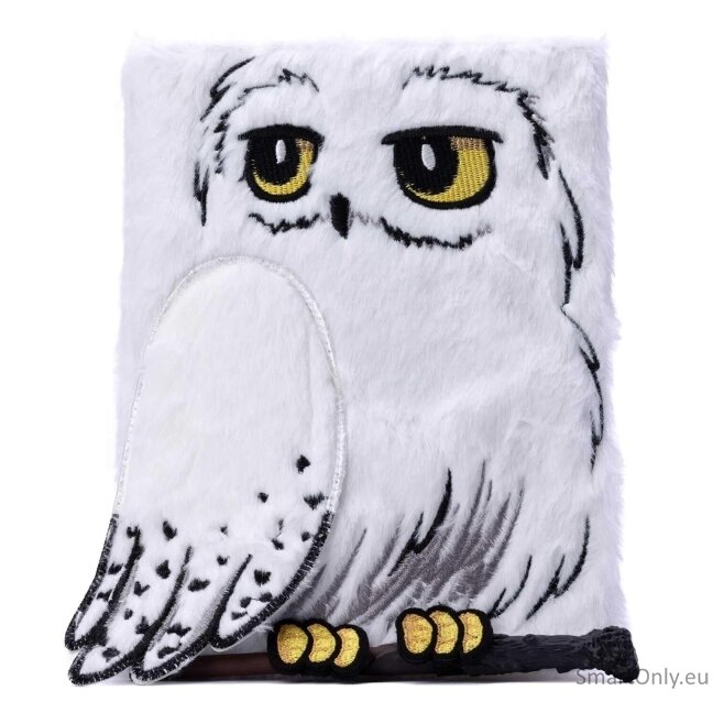 Harry Potter Hedwig pliušinė užrašinė Insight Editions 4 Harry Potter Hedwig pliušinė užrašinė Insight Editions 4