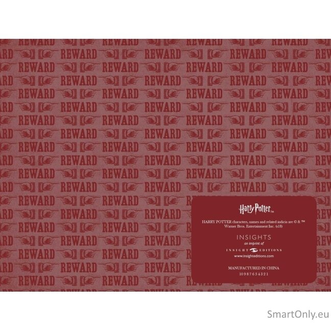 Harry Potter: Ieškomųjų plakatų ir kišeninių knygelių kolekcija (rinkinys iš 3 dalių) Insight Editions 5 Harry Potter: Ieškomųjų plakatų ir kišeninių knygelių kolekcija (rinkinys iš 3 dalių) Insight Editions 5