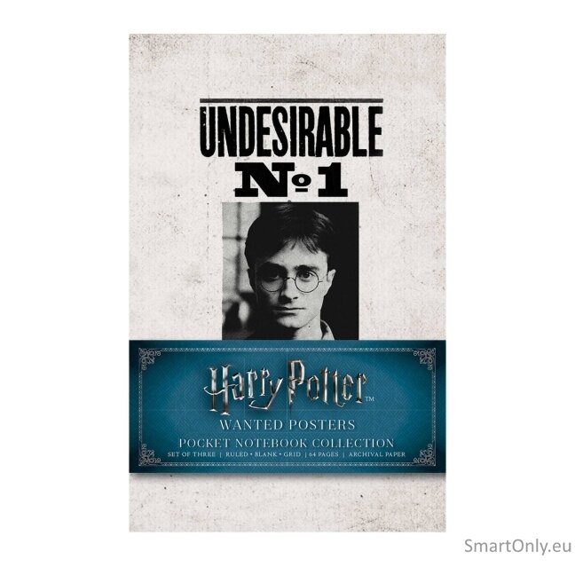 Harry Potter: Ieškomųjų plakatų ir kišeninių knygelių kolekcija (rinkinys iš 3 dalių)  Insight Editions