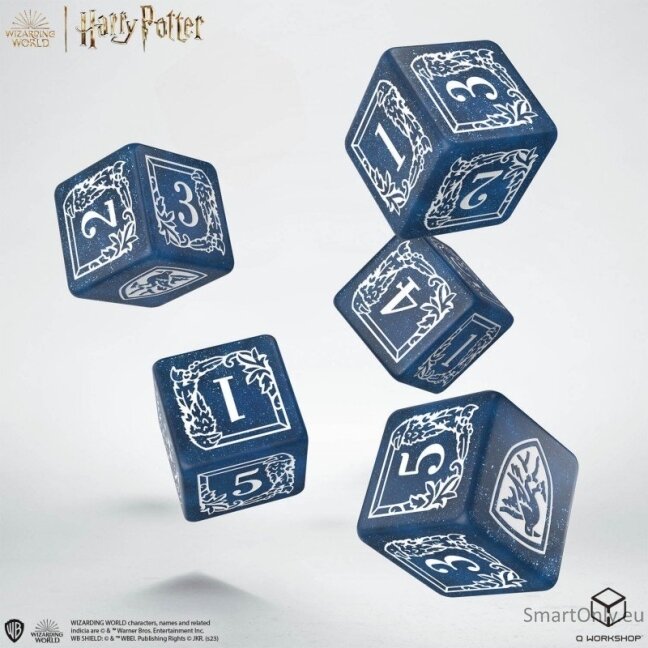 Harry Potter. Ravenclaw Dice & Pouch kauliukų ir maišelio rinkinys 2 Harry Potter. Ravenclaw Dice & Pouch kauliukų ir maišelio rinkinys 2