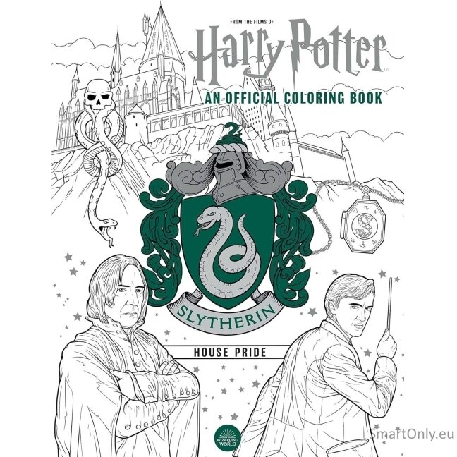 Harry Potter: Slytherin House Pride: The Official Spalvinimo knyga Insight Editions Harry Potter: Slytherin House Pride: The Official Spalvinimo knyga Insight Editions