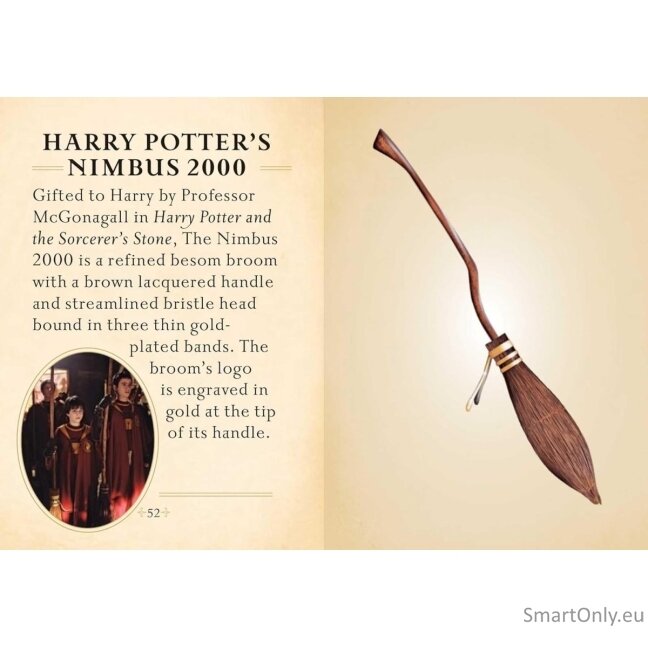 Harry Potter: The Mini Book of Brooms Mini knyga Insight Editions 2