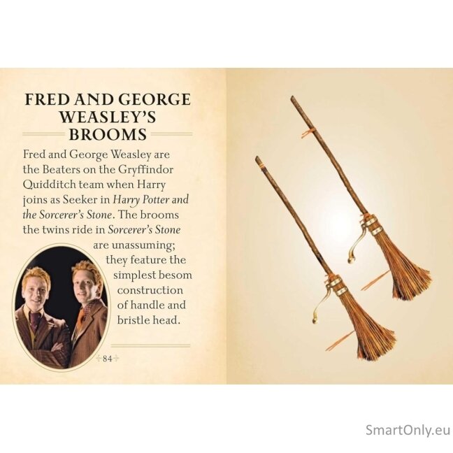 Harry Potter: The Mini Book of Brooms Mini knyga Insight Editions 5 Harry Potter: The Mini Book of Brooms Mini knyga Insight Editions 5