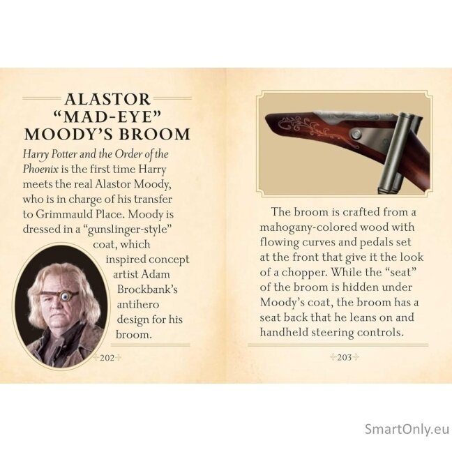 Harry Potter: The Mini Book of Brooms Mini knyga Insight Editions 6 Harry Potter: The Mini Book of Brooms Mini knyga Insight Editions 6