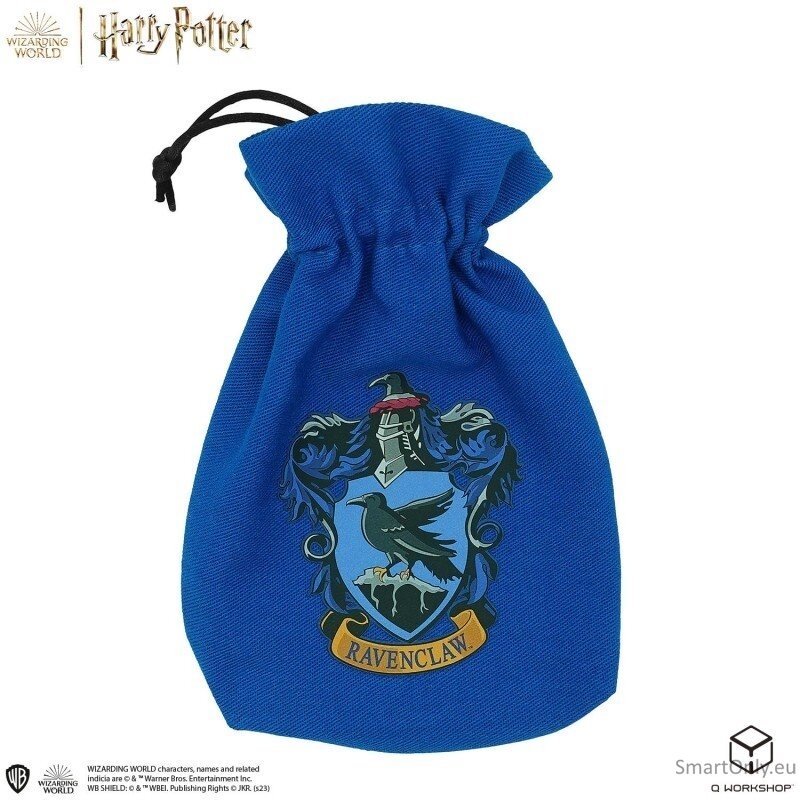 Harry Potter. Ravenclaw Dice & Pouch kauliukų ir maišelio rinkinys 3 Harry Potter. Ravenclaw Dice & Pouch kauliukų ir maišelio rinkinys 3