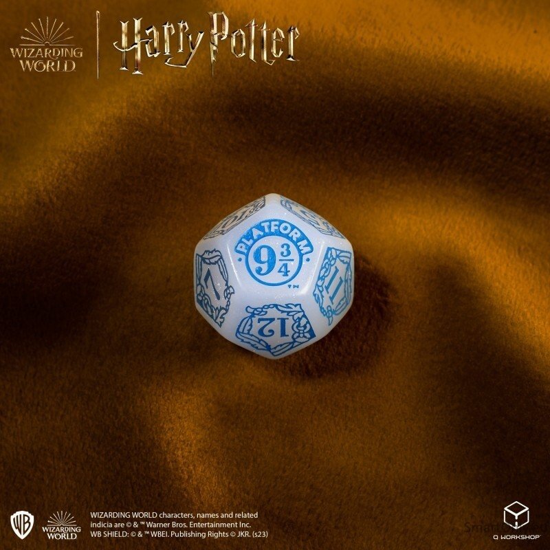 Harry Potter. Ravenclaw Modern Dice kauliukų rinkinys (baltos sp.) 3 Harry Potter. Ravenclaw Modern Dice kauliukų rinkinys (baltos sp.) 3