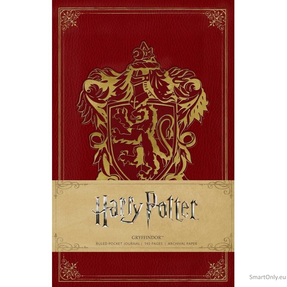Harry Potter: Gryffindor kišeninė užrašinė Insight Editions 1