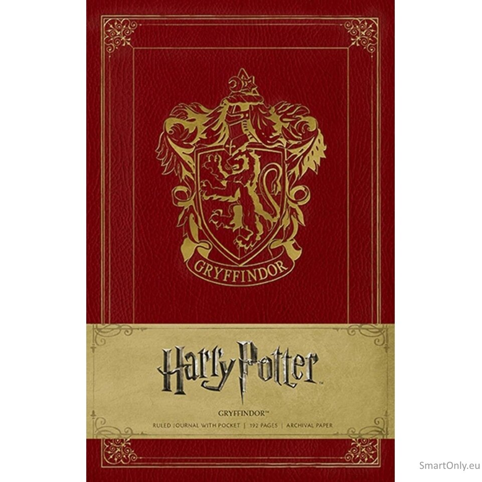 Harry Potter: Gryffindor Žurnalas kietu viršeliu Insight Editions