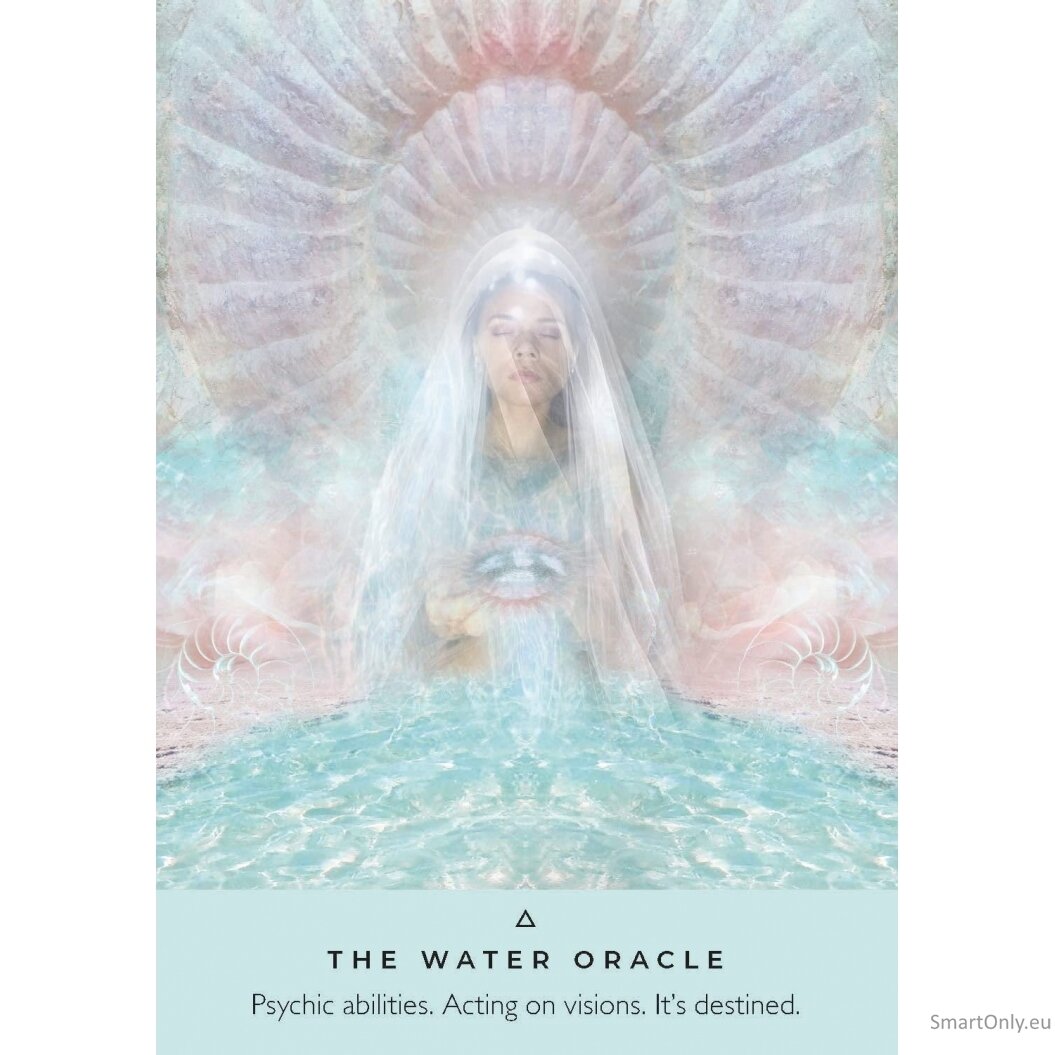 Healing Waters Oracle kortos Hay House 6
