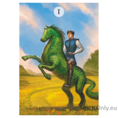 Herbs & Plants Lenormand oracle kortos Lo Scarabeo