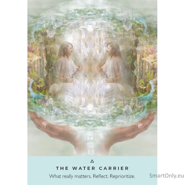 Healing Waters Oracle kortos Hay House 8