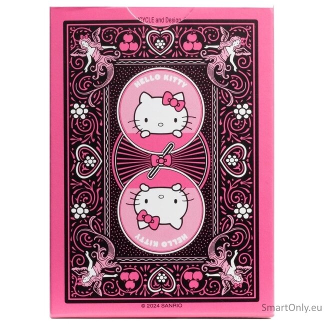 Hello Kitty Black & Pink žaidimo kortos 2