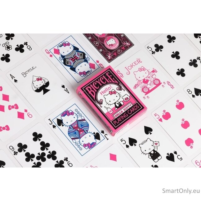 Hello Kitty Black & Pink žaidimo kortos 4 Hello Kitty Black & Pink žaidimo kortos 4