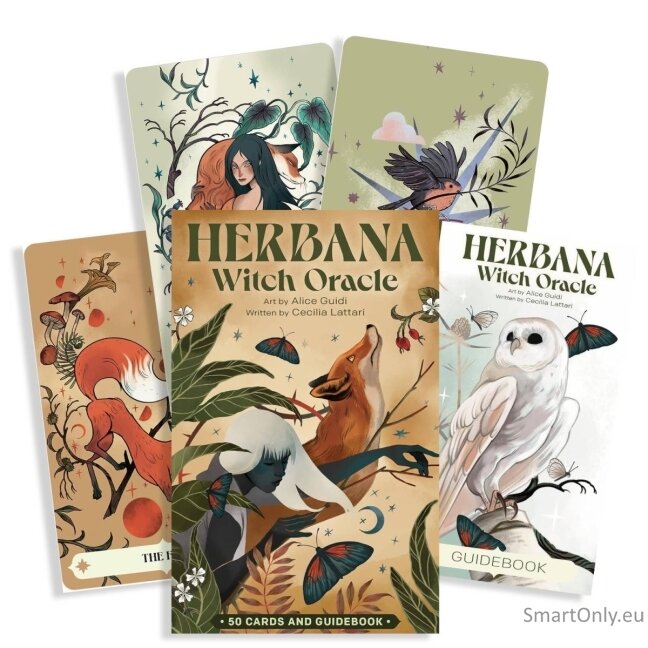 Herbana Witch Oracle kortos US Games Systems
