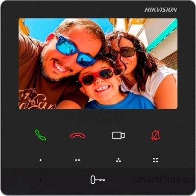 Hikvision DS-KH6110-WE1 4.3" Indoor Station,480x272,PoE,WiFi,4 Custom Buttons,Touch Screen,White Hikvision DS-KH6110-WE1 4.3" Indoor Station,480x272,PoE,WiFi,4 Custom Buttons,Touch Screen,White