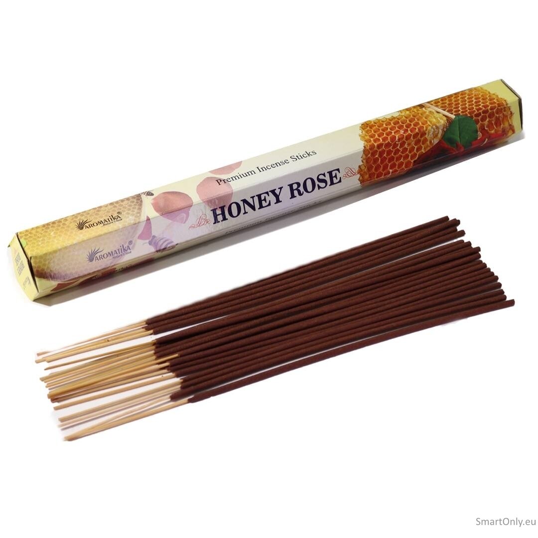 Honey Rose Natūralūs smilkalai Aromatika 2 Honey Rose Natūralūs smilkalai Aromatika 2
